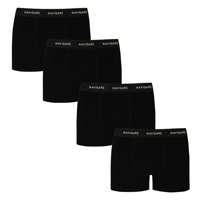 Boxer Uomo Navigare, Art.703 Nero 4 pezzi