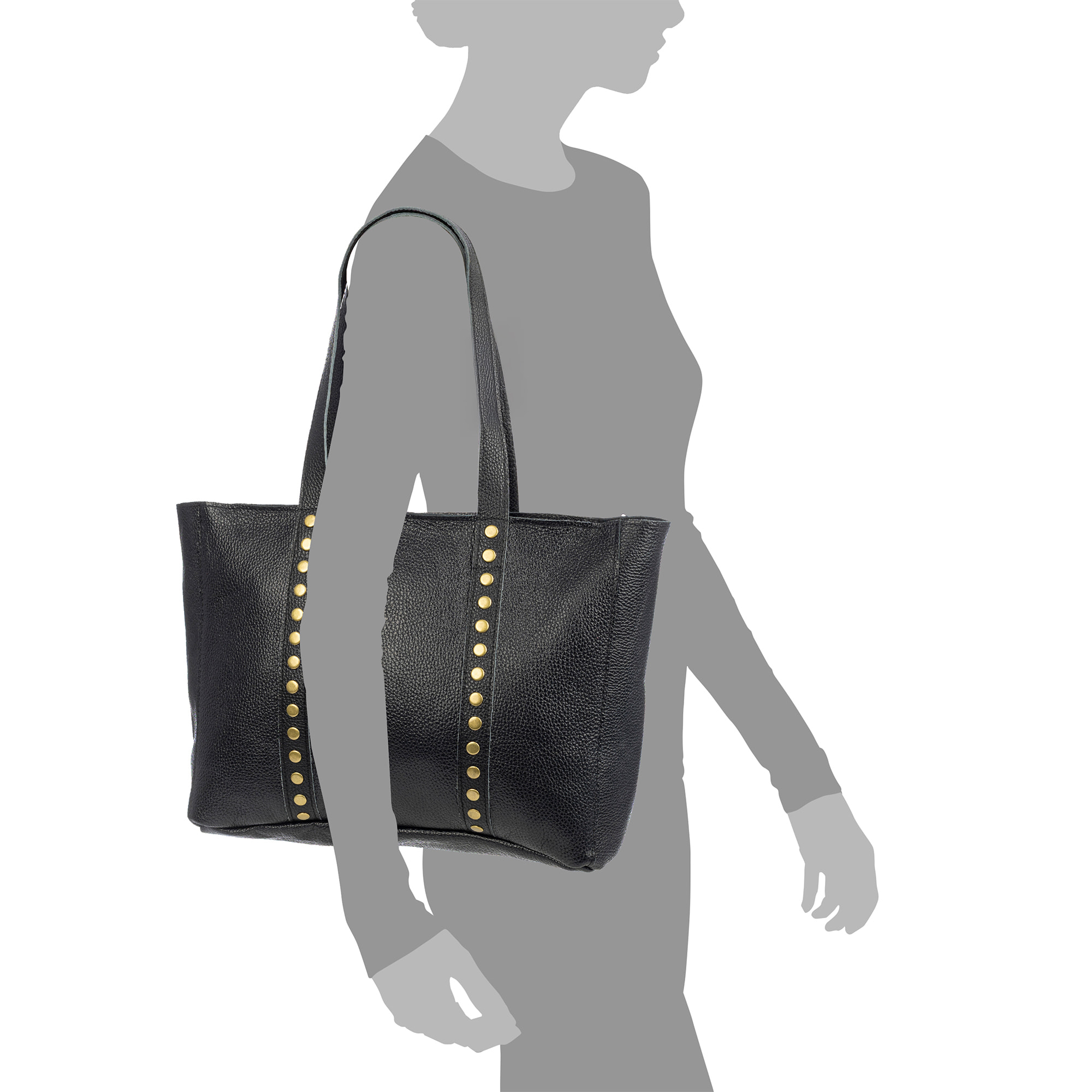 Austis borsa a spalla in pelle autentica Dollaro.