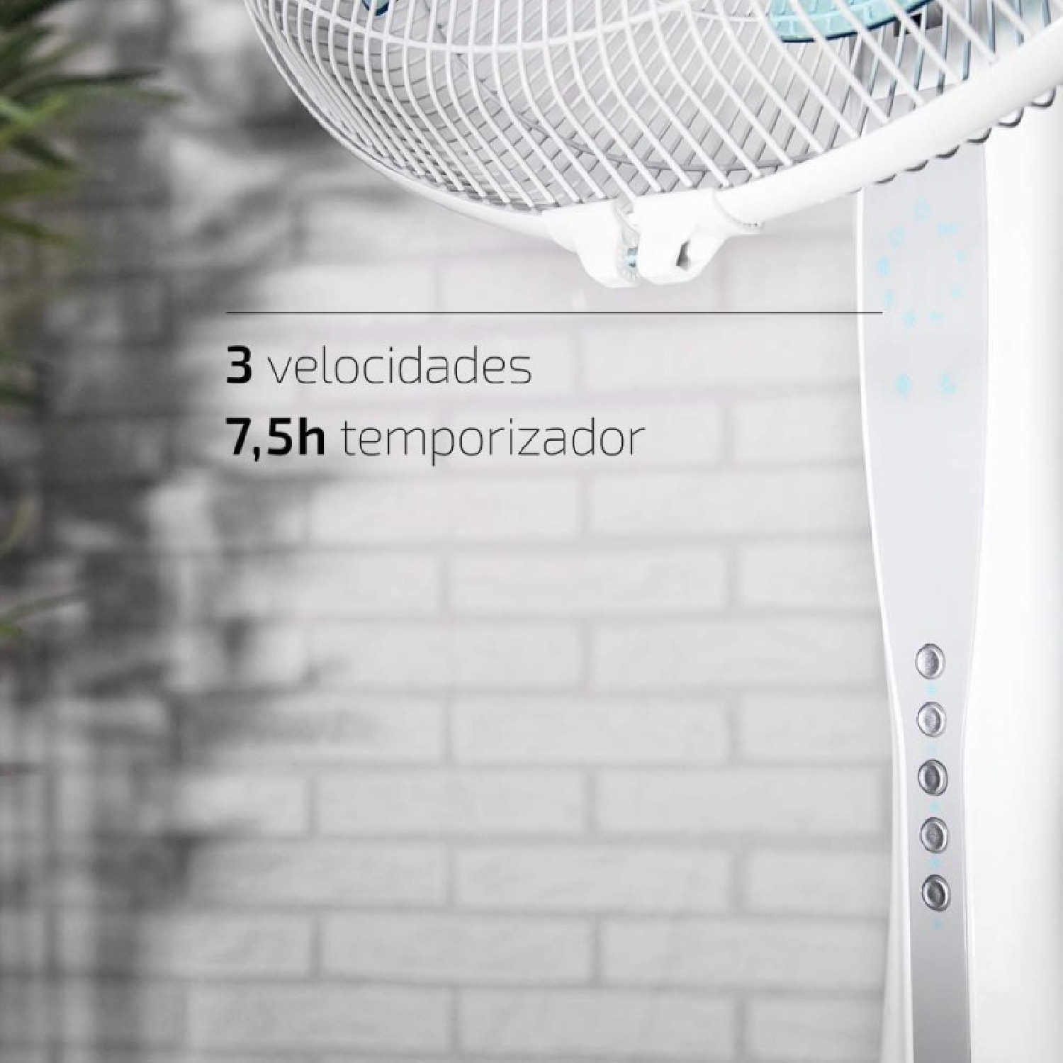 Cecotec Ventilador de Pie con Mando a Distancia y Temporizador EnergySilence 530