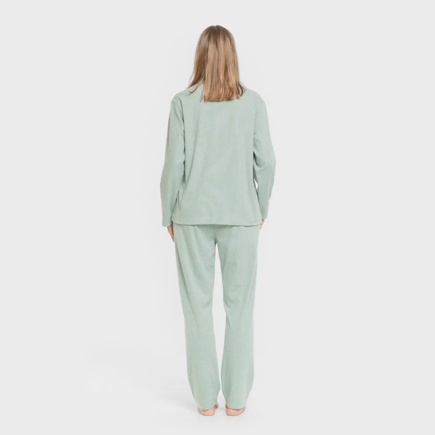 Pijama canale Raya Ancha lisa mujer