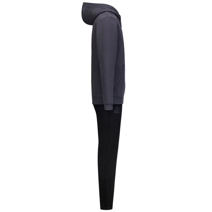 Kappa - Tute Sportive Uomo Grigio - Logo Faedi