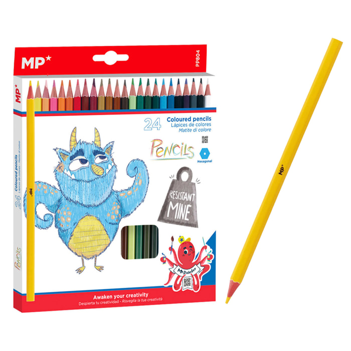 LÁPIZ DE COLOR 24 Uds.