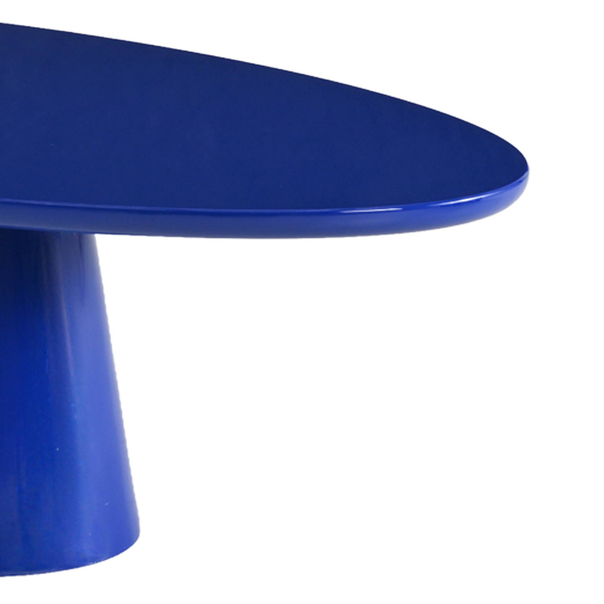 Table basse ovale finition glossy NELL