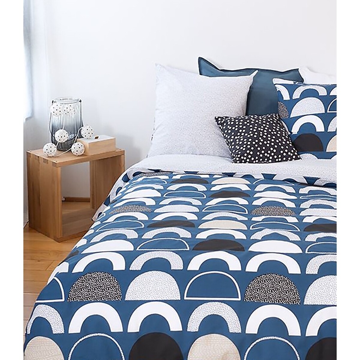 Parure Housse De Couette 3pcs 100% Coton 57 Fils Berlioz