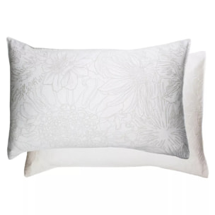Taie d'oreiller Flower power natural
