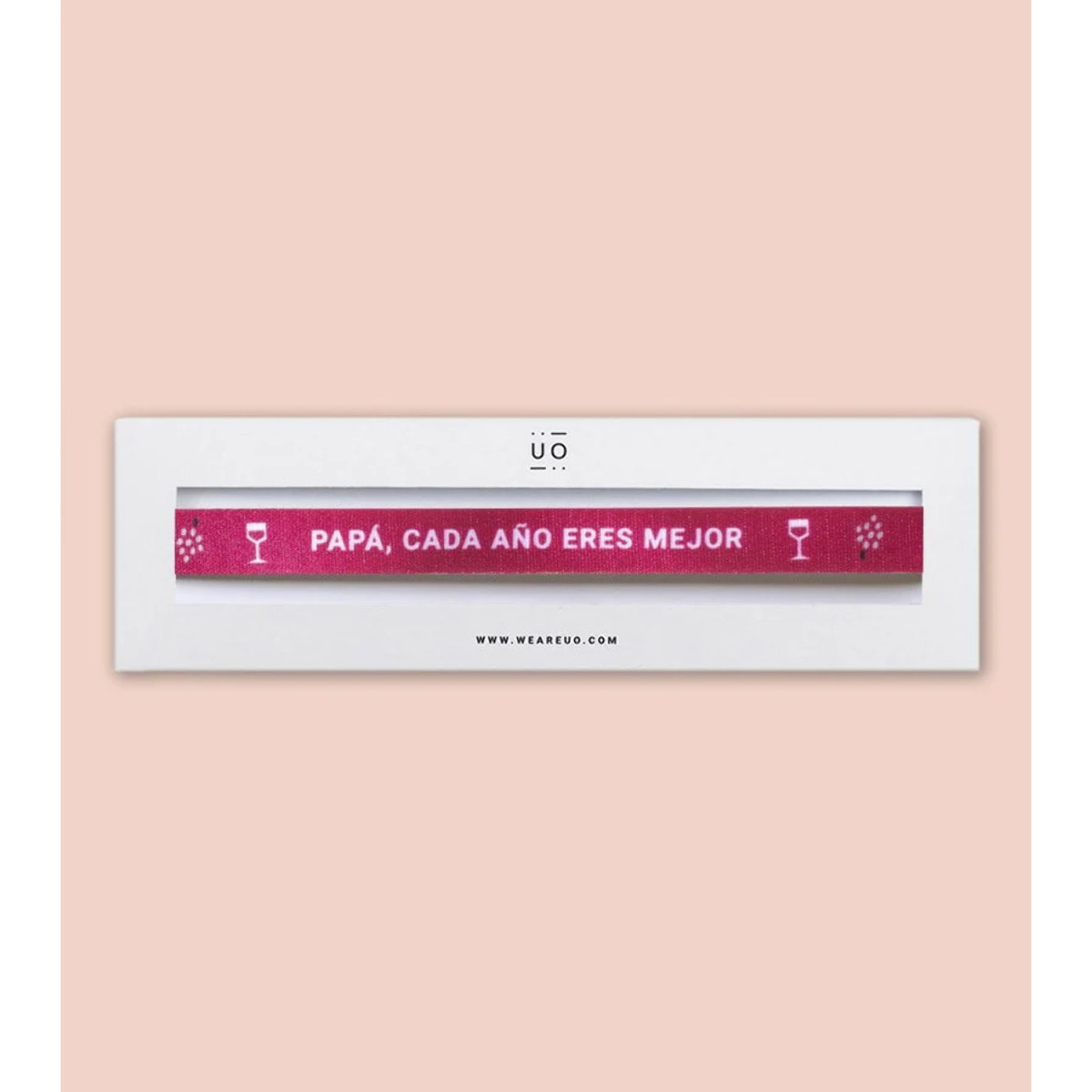 Pulsera "Papá, cada año eres mejor"