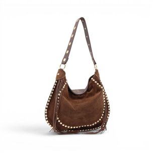 Bolso de hombro Cheval Firenze Dalia Marrón