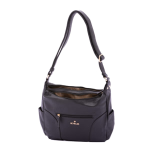 Borsa a spalla da donna - Modello False - Ecopelle - 30.0 x 21.0 x 11.0 cm