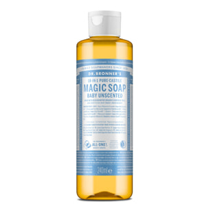 Non Parfumé - Savon de Castille Liquide Naturel 18-en-1