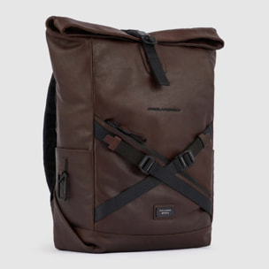 Piquadro Zaino uomo roll-top porta pc 15,6"