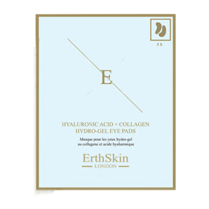 Almohadillas para ojos de hidrogel de ácido hialurónico + colágeno 5 X 2