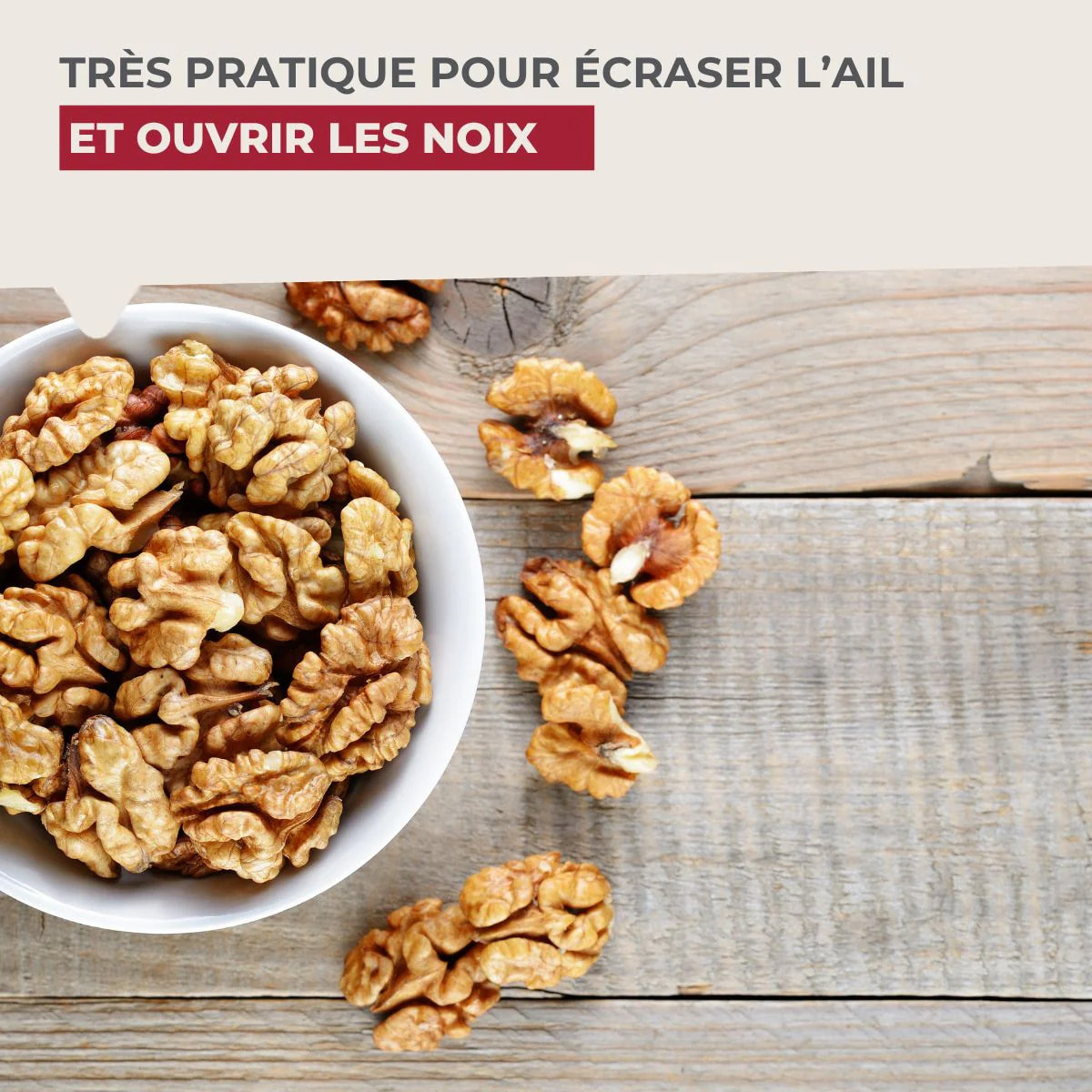 Attendrisseur à viande en aluminium 22 cm Fackelmann Basic