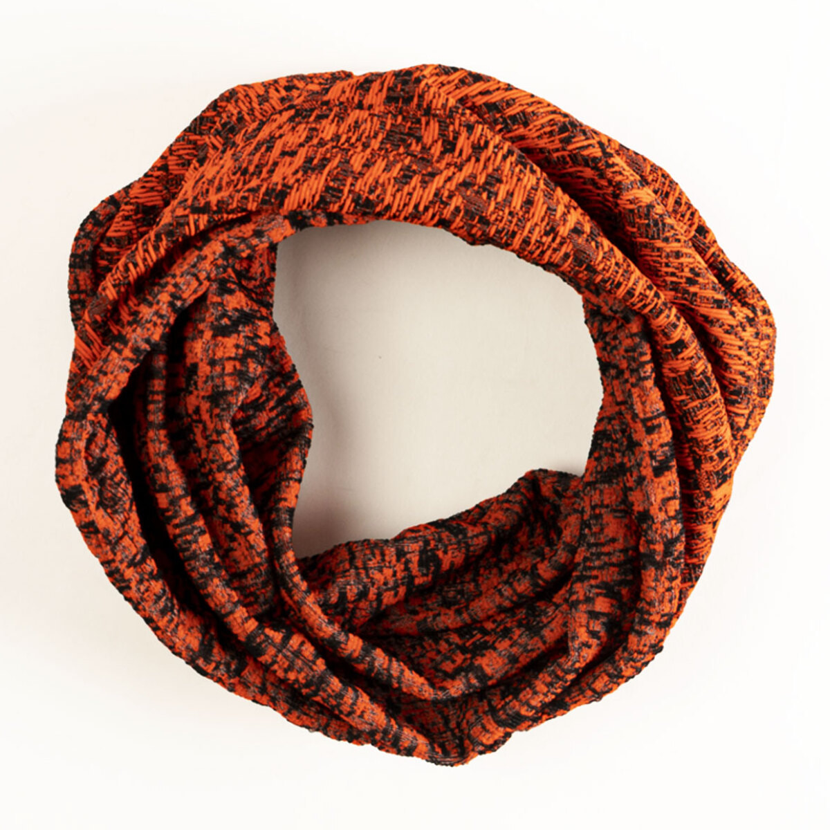 SCUOLA NAUTICA ITALIANA fascia uomo black/orange fluo
