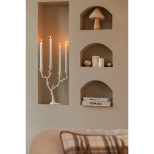 J-Line 2 champignons - bois - naturel/beige clair