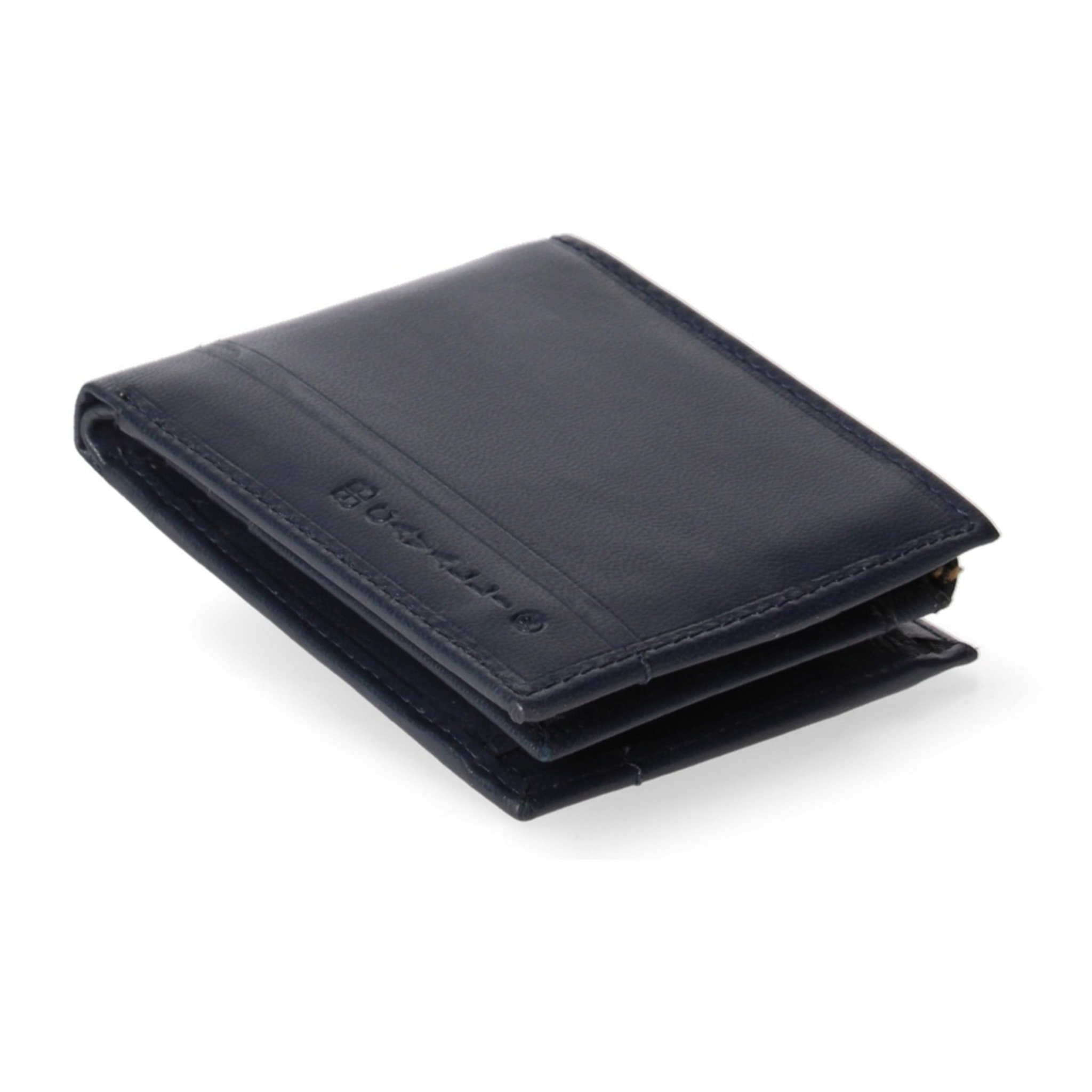 Portafoglio uomo in vera pelle - Modello False - Casual - 10.5 x 9.0 x 2.0 cm