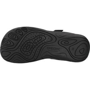 Zapatillas Niño de la marca GEOX  modelo J66PDD 0FU54 J FOOT RUN BOY NEGRO