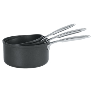 Casserole antiadhésive en aluminium avec couvercle