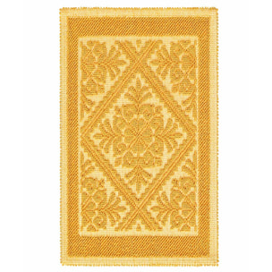 Tappeto Sardo giallo Ingresso Cucina Bagno