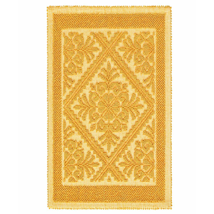 Tappeto Sardo giallo Ingresso Cucina Bagno