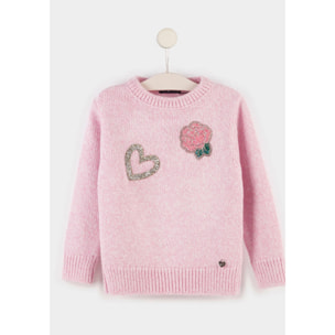 Maillot de niña Pink Flowers