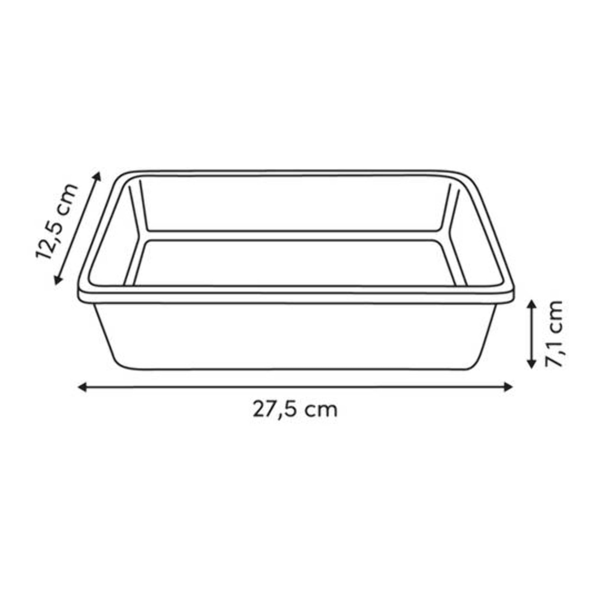 Moule à cake Harmony 27,5x12,5x7,1cm beige