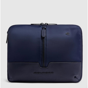 Piquadro Borsello in tessuto riciclato e pelle porta iPad®Pro 11, schermato con protezione RFID