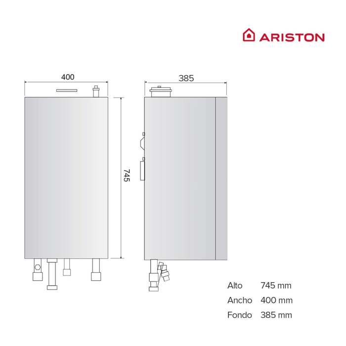 Caldaia a Condensazione Metano/GPL ARISTON Matis Plus 30 kW Classe A