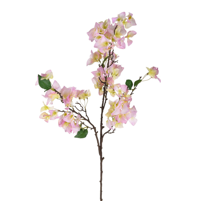 Fiore Di Bougainvillea. Altezza 105 Cm - Pezzi 3 - 5X105X4cm - Colore: Rosa - Bianchi Dino - Fiori Artificiali