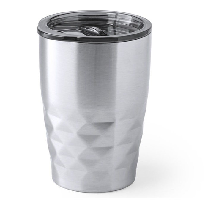Blur tazza termica 350ml in acciaio inox, con doppia parete e isolamento in rame a vuoto. Fino a 12 ore di calore e 48 di freddo.
