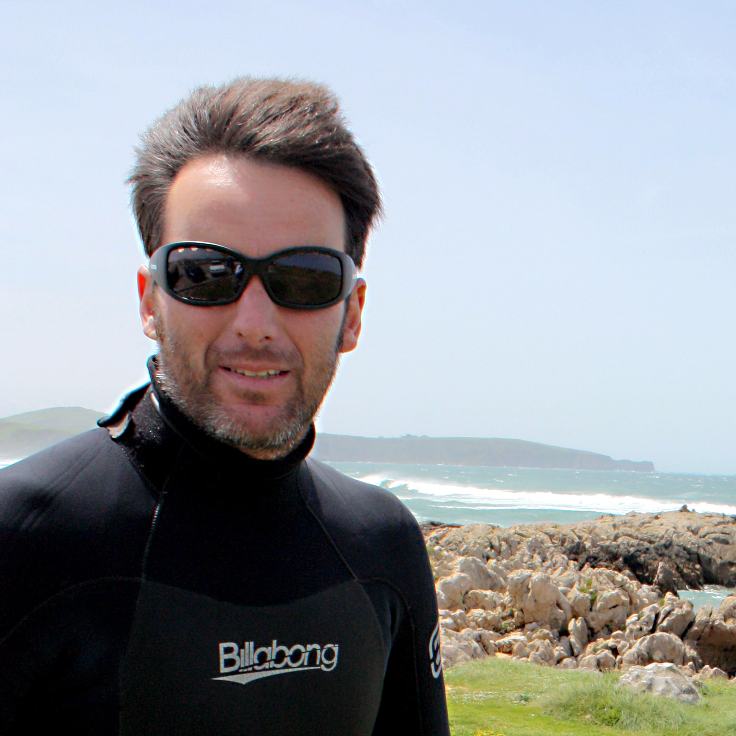 Gafas de deportes acuáticos OCEAN FUERTEVENTURA - Negro mate / Ahumada