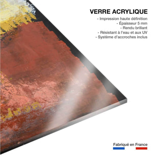 Tableau art primitif Tableau plexiglas