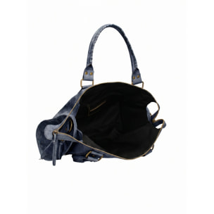 Borsa a spalla da donna - Modello Clara - Vera pelle - 41.0 x 28.0 x 13.0 cm
