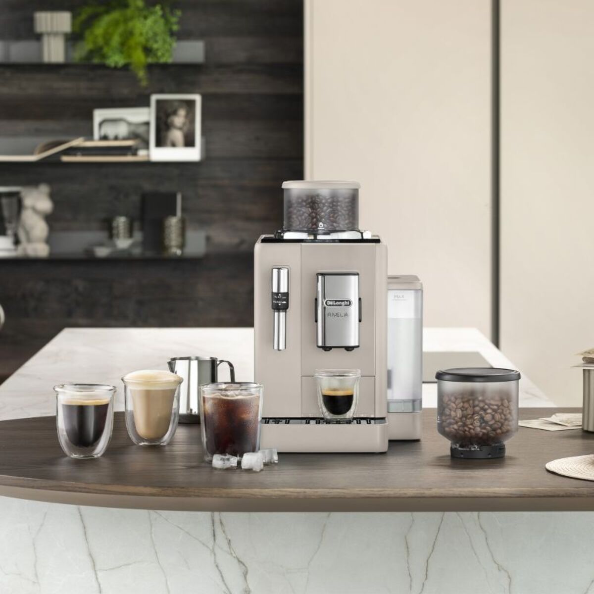 Expresso Broyeur DELONGHI FEB4435.BG Rivelia Beige