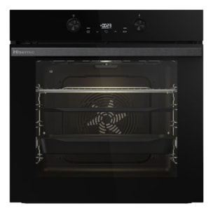 Four encastrable HISENSE BI64223EPBG - Pyrolyse, Mode Pizza 300 C, Air Fry, Cavité EvenBake, 77L