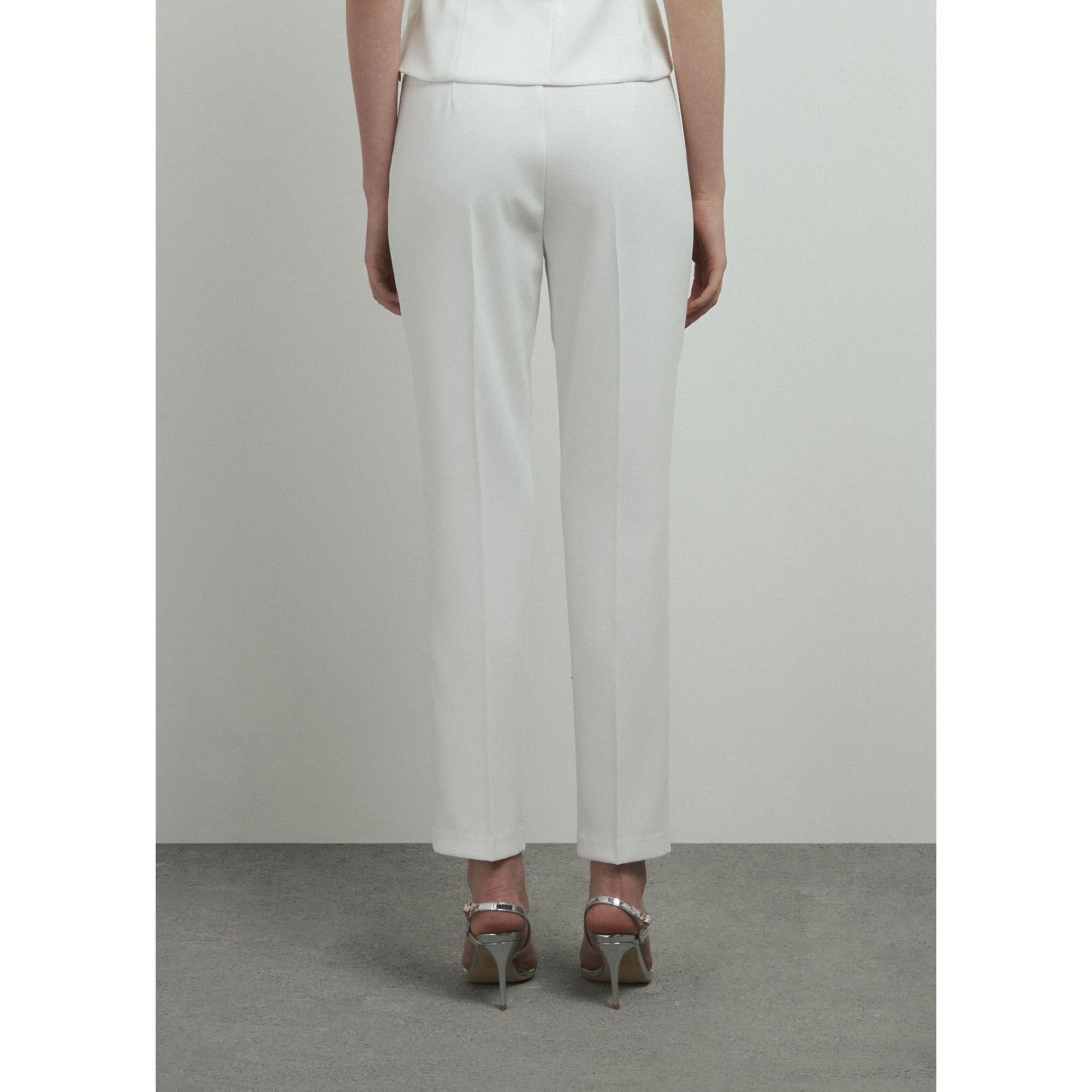 PANTALONE BIANCO CONBIPEL