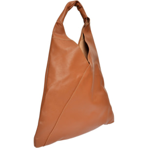 Borsa a tracolla Anna Luchini Cammello