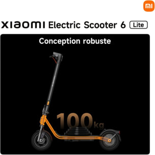 Trottinette électrique XIAOMI Electric Scooter 6 Lite Noir