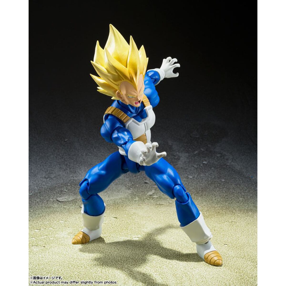 Dragon Ball Z S.h. Figuarts Figure Vegeta Super Saiyan 15 Cm Bandai