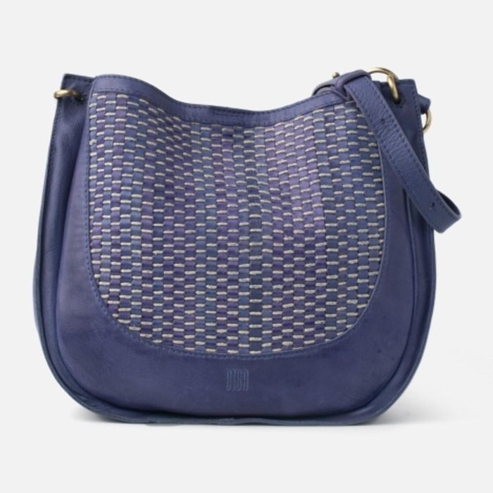 Bolso de hombro BIBA Gibbon de piel