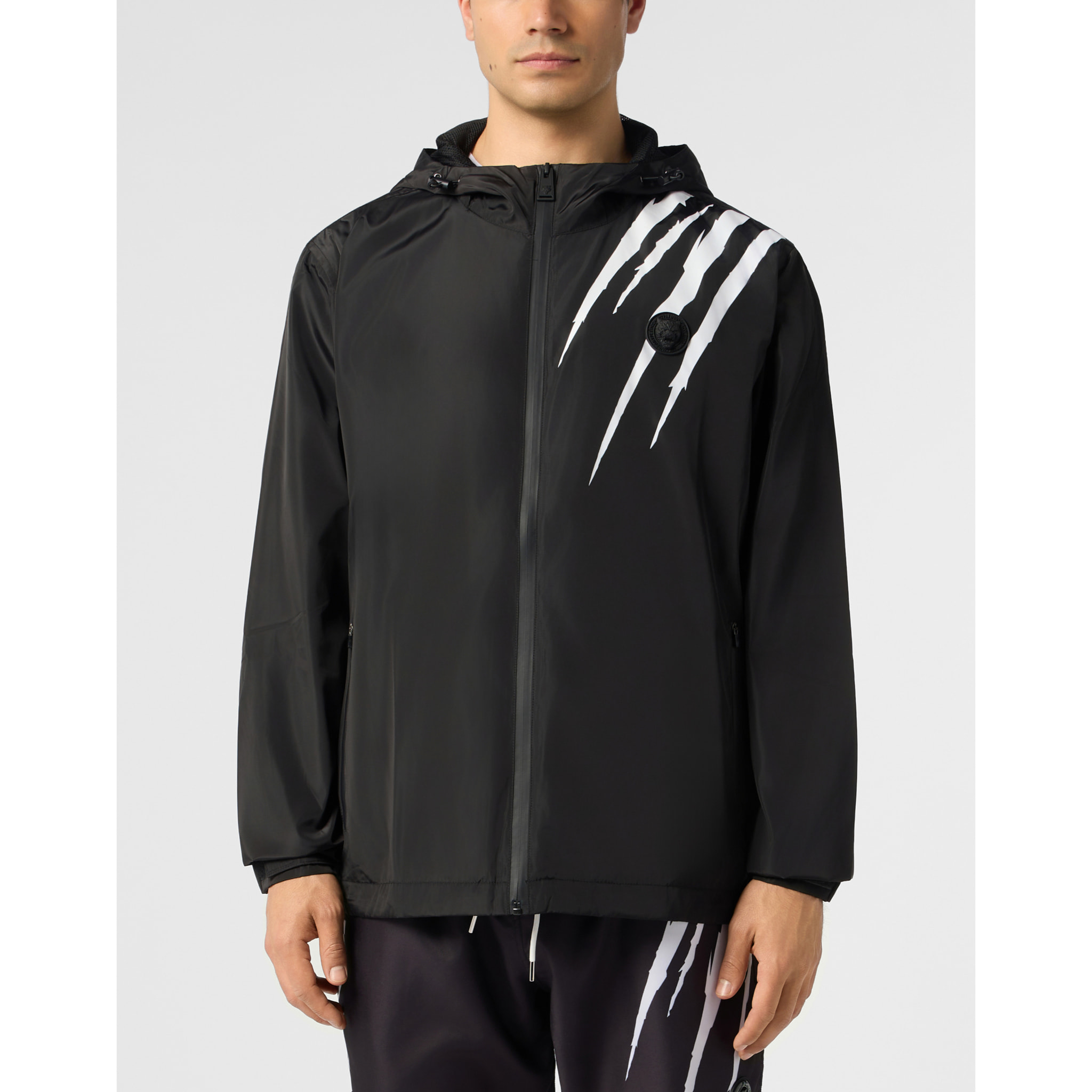 PLEIN SPORT Chaqueta de nylon SCRATCH