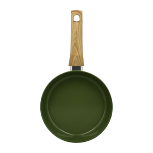 Poêle 20cm avec revêtement céramique vert - tous feux COLORAMA