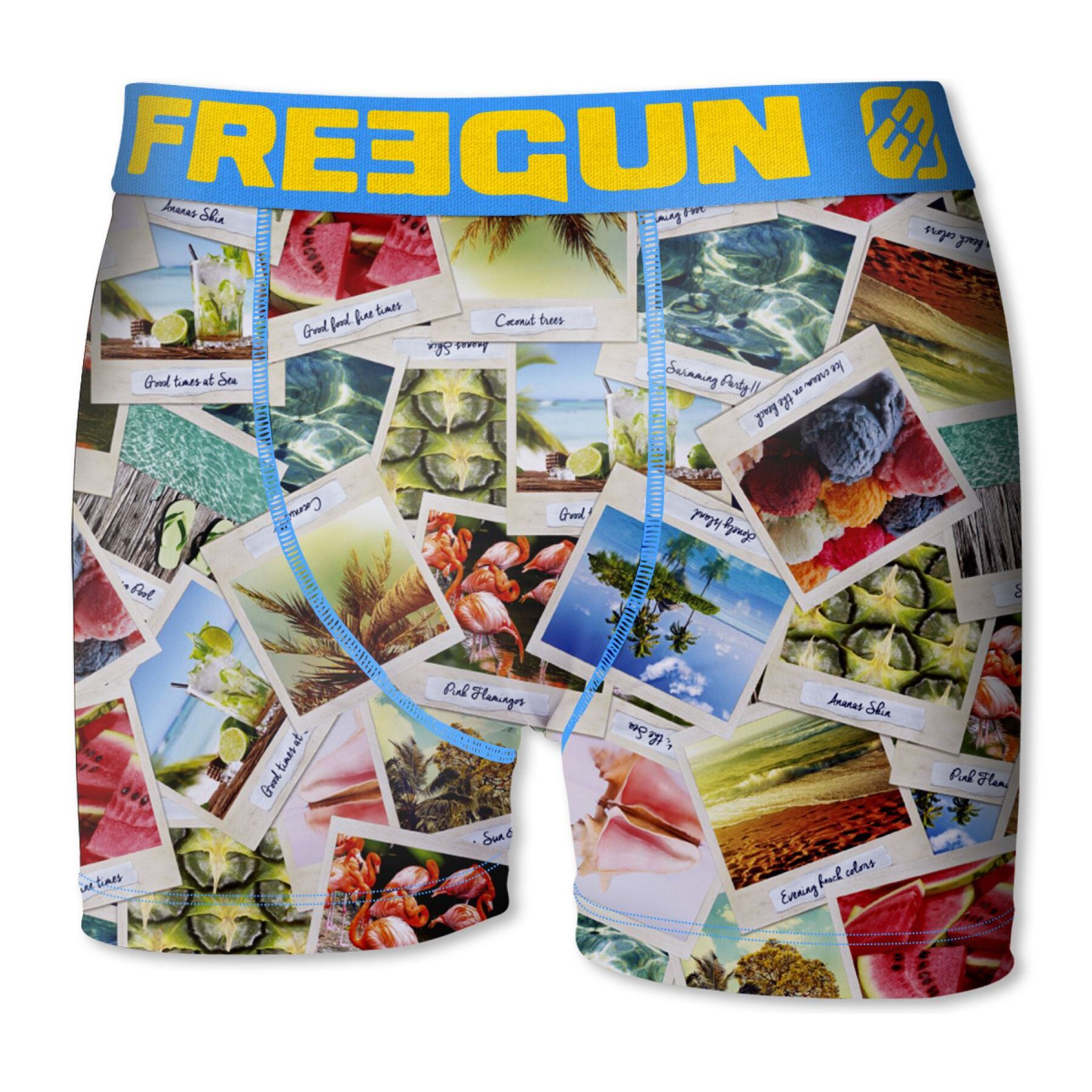 calzoncillo boxer freegun modelo photo para niño multicolor