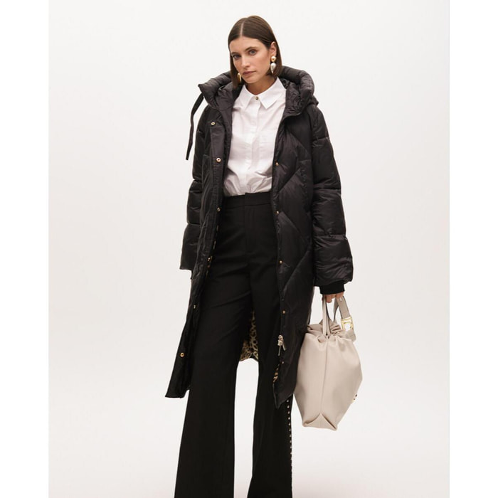 Parka in Piuma con Cappuccio