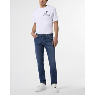 PHILIPP PLEIN Basic Straight Cut Jeans