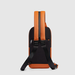 Piquadro Monospalla porta iPad®mini con protezione RFID e tasca per CONNEQU 4.0