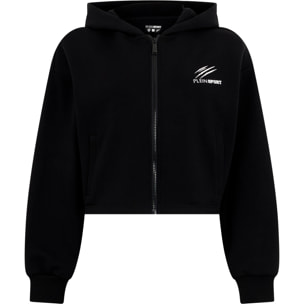 PLEIN SPORT Zip Hoodie Icon Scratch