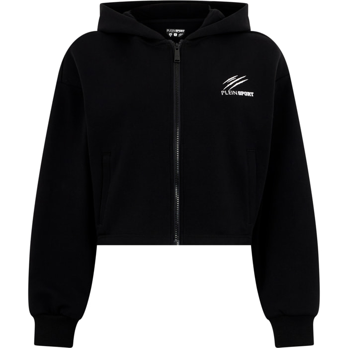 PLEIN SPORT Zip Hoodie Icon Scratch