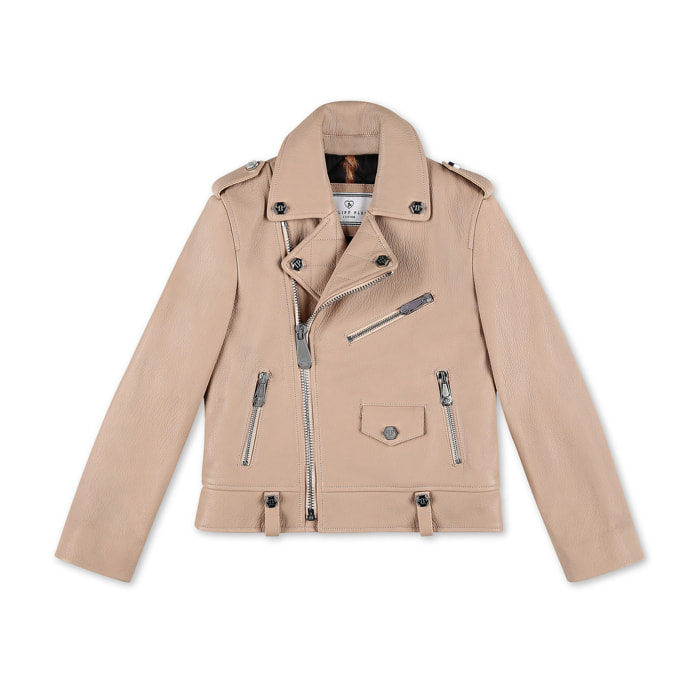 PHILIPP PLEIN Biker Jacket ICONIC PLEIN