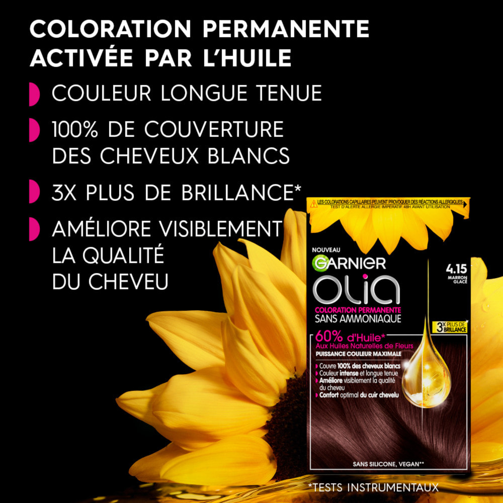 Garnier Olia Coloration 4.15 Marron Glacé