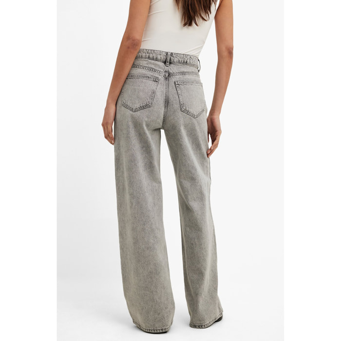 Jean large à taille haute Jeans larges Nakd
